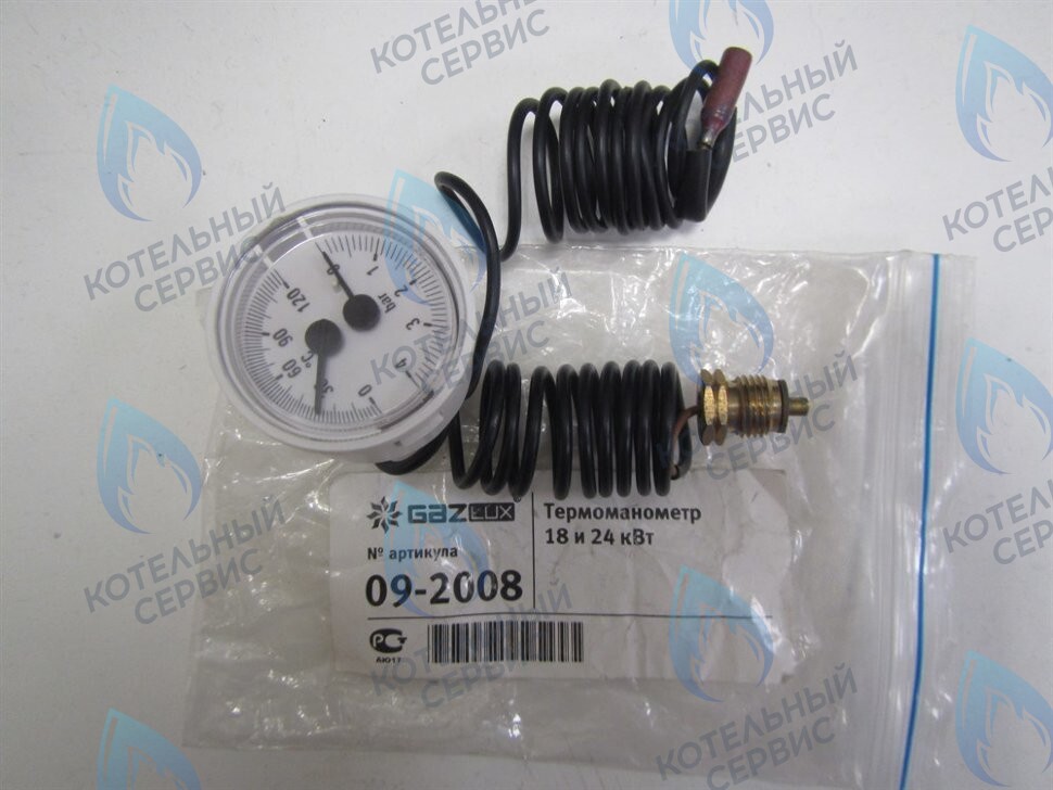 09-4008 Термоманометр для GAZECO 18 (все модели) в Орске