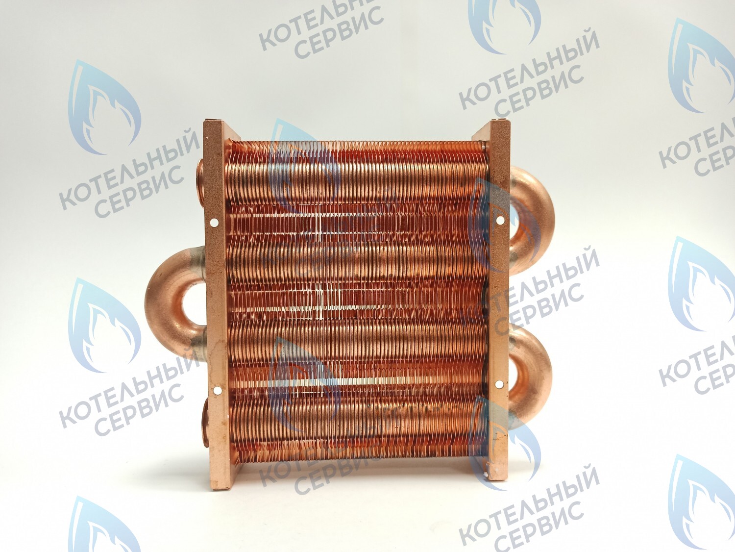 EM021-142-02 Теплообменник первичный основной (без фитингов) 142мм 67 FIN (100 HSG/ICH/MSC) DAEWOO в Орске