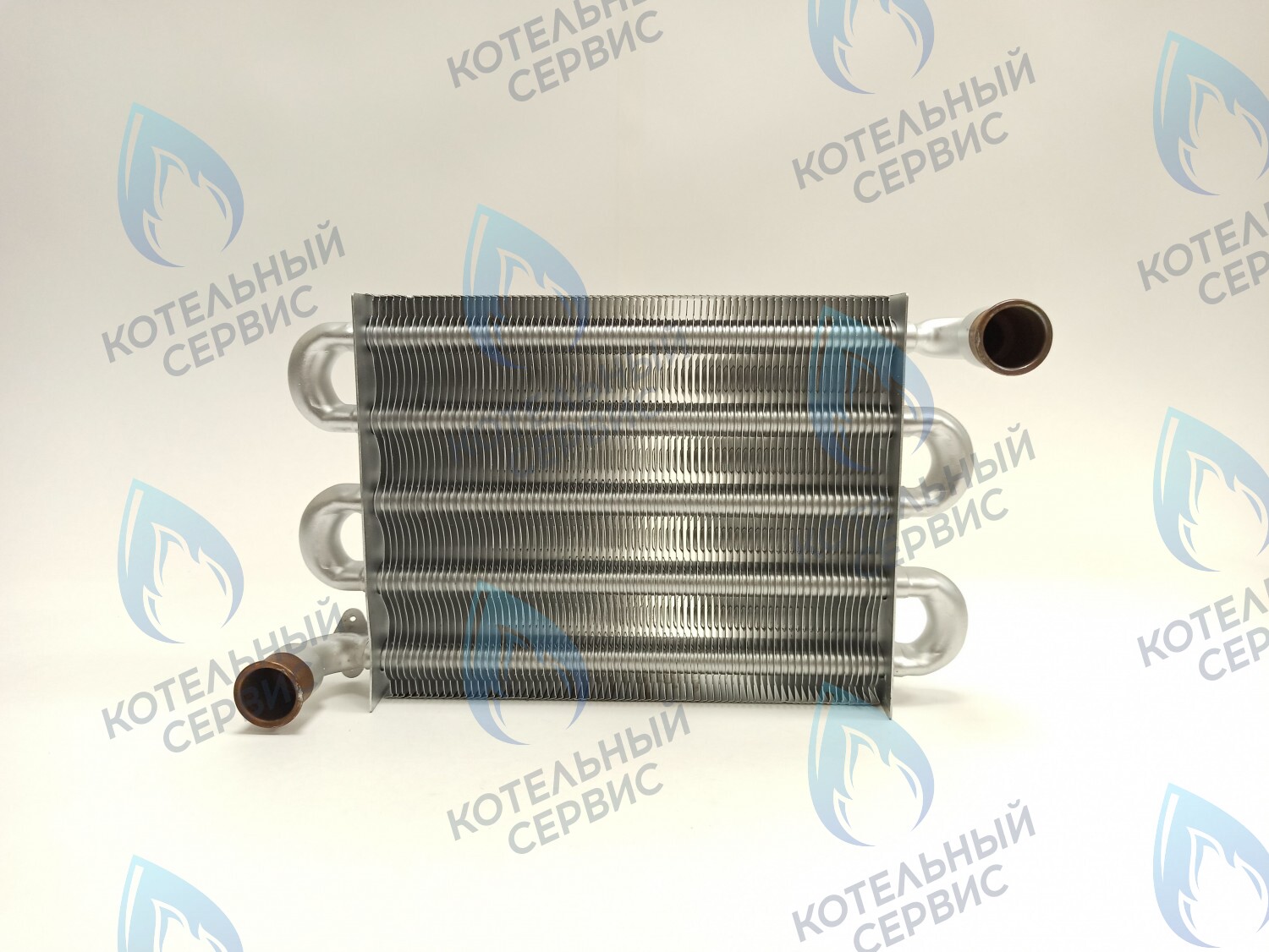 EM044-225F72 Теплообменник первичный 225мм 72 FIN (10кВт/13кВт/16кВт) KoreaStar Bravo K (KS90299039), Alpenhoff Baden (15199039), Ferroli Fortuna Special (NG) (39899039), Royal Thermo MC 11кВт-18кВт (AA07000039) в Орске