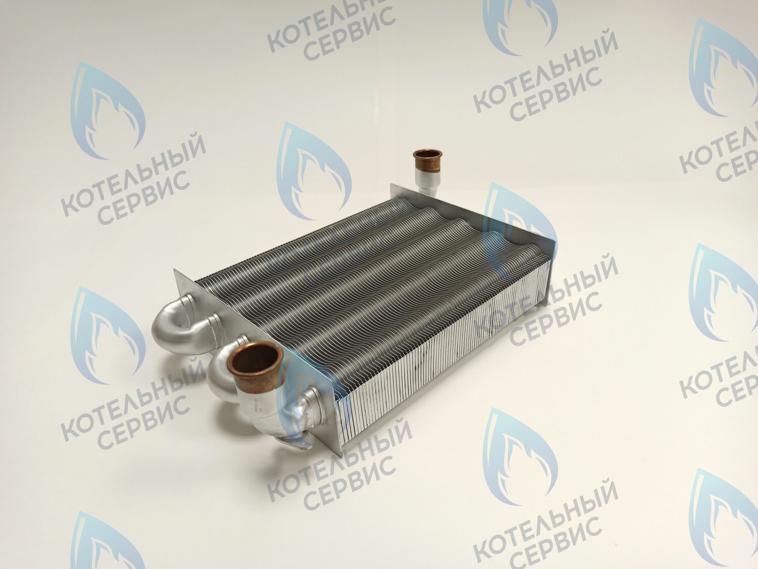 EM044-225F88 Теплообменник первичный 225мм 88 FIN (20кВт/24кВт) KoreaStar Bravo K (KS90299222), Alpenhoff Baden (15199222), Ferroli Fortuna Special (NG), Royal Thermo MC 24кВт (AA07000032) в Орске