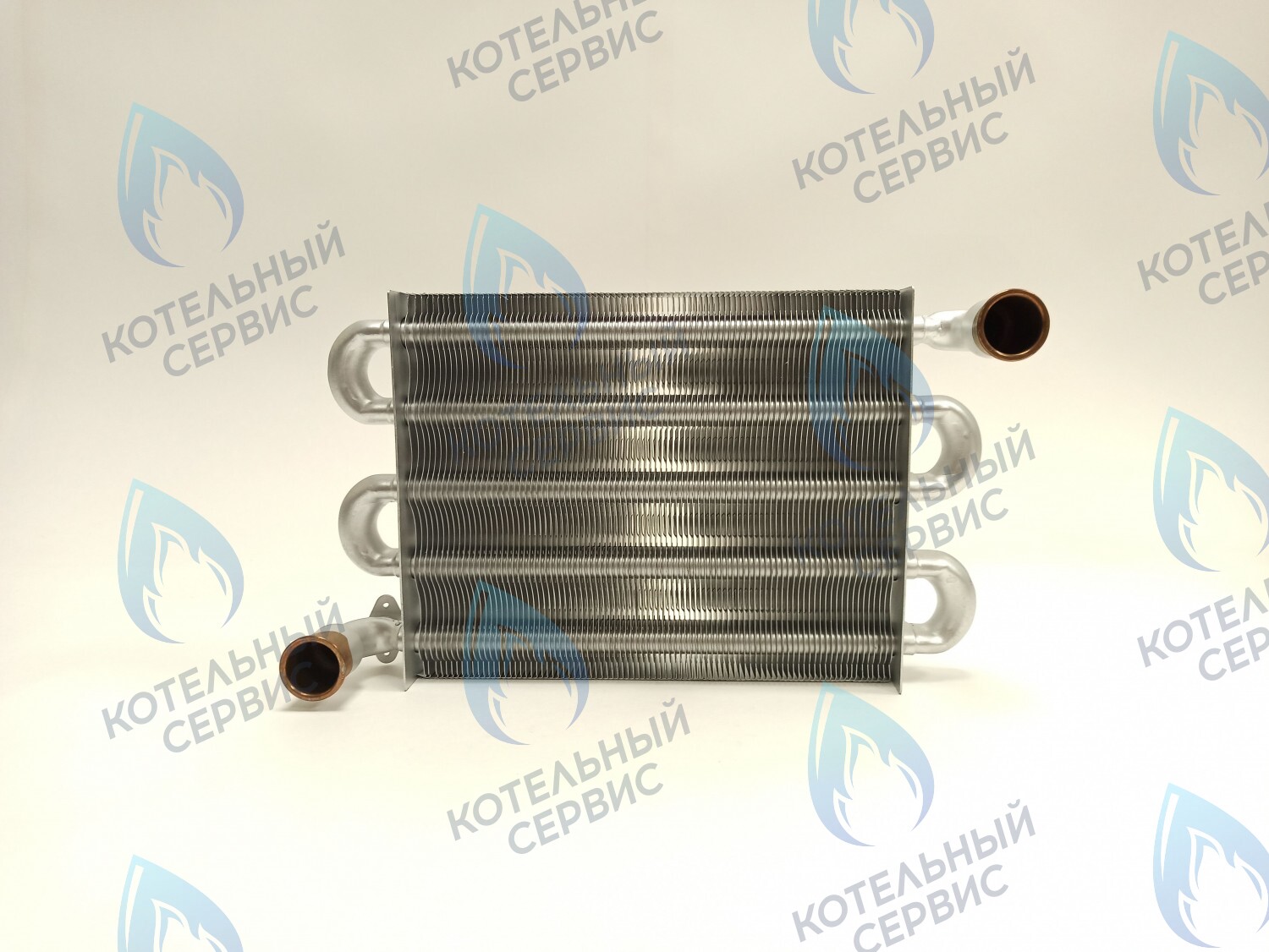 EM044-225F88 Теплообменник первичный 225мм 88 FIN (20кВт/24кВт) KoreaStar Bravo K (KS90299222), Alpenhoff Baden (15199222), Ferroli Fortuna Special (NG), Royal Thermo MC 24кВт (AA07000032) в Орске