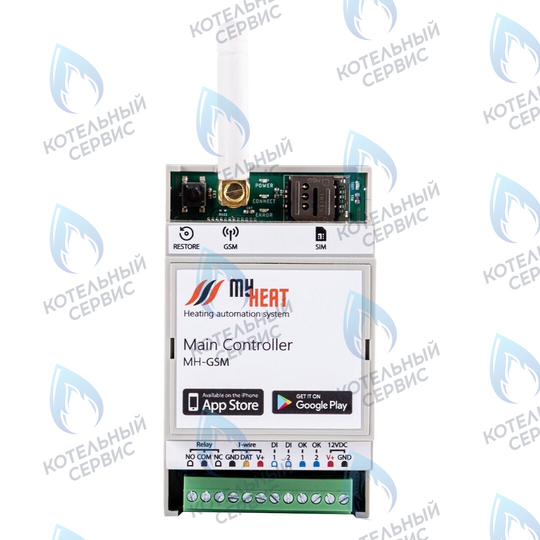 6282 Термостат (контроллер) MyHeat GSM (GSM, DIN) в Орске