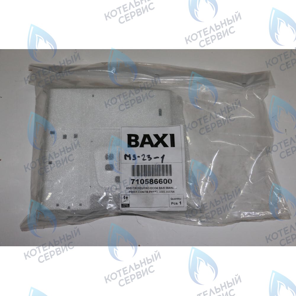 710586600 Крышка декоративная панели управления BAXI в Орске