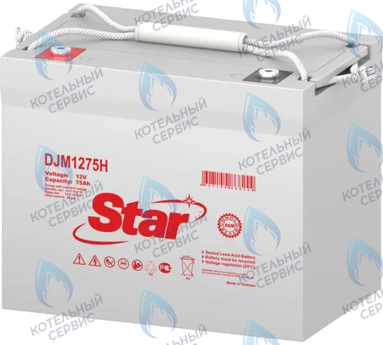 DJM1275H Аккумулятор STAR 12B 75A в Орске