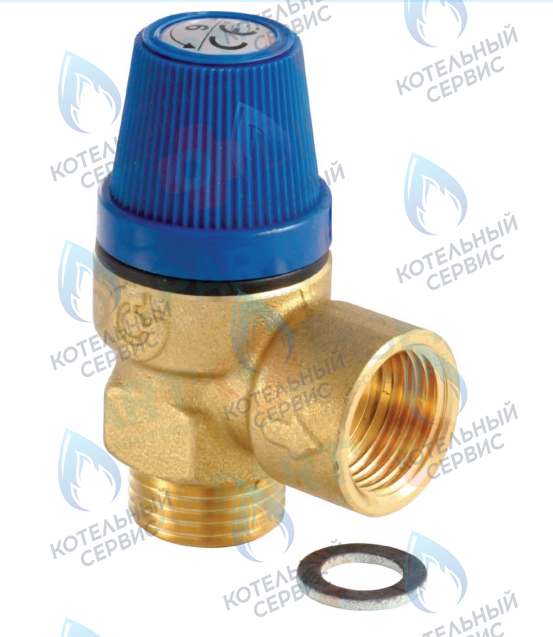 39809950 Клапан предохранительный сбросной 9мбар  FERROLI в Орске