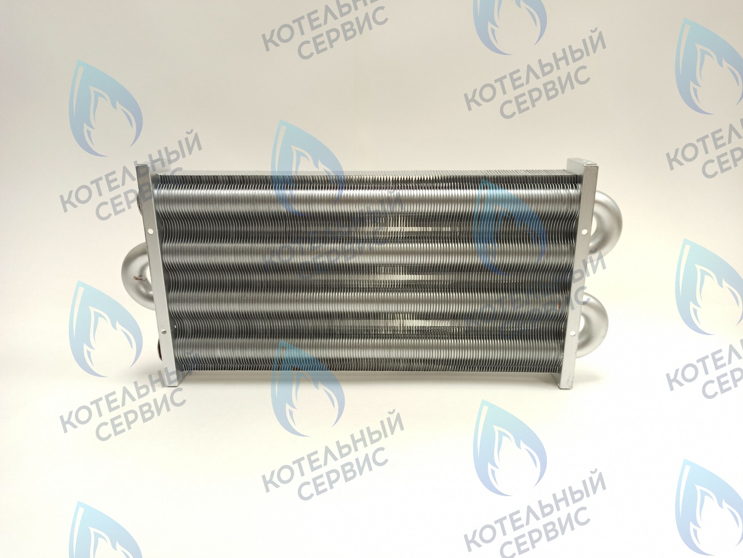 EM021-348 Теплообменник первичный основной (без фитингов) 348мм 147 FIN (350MSC) (3318109500, 3318113000, 3318113020) DAEWOO в Орске