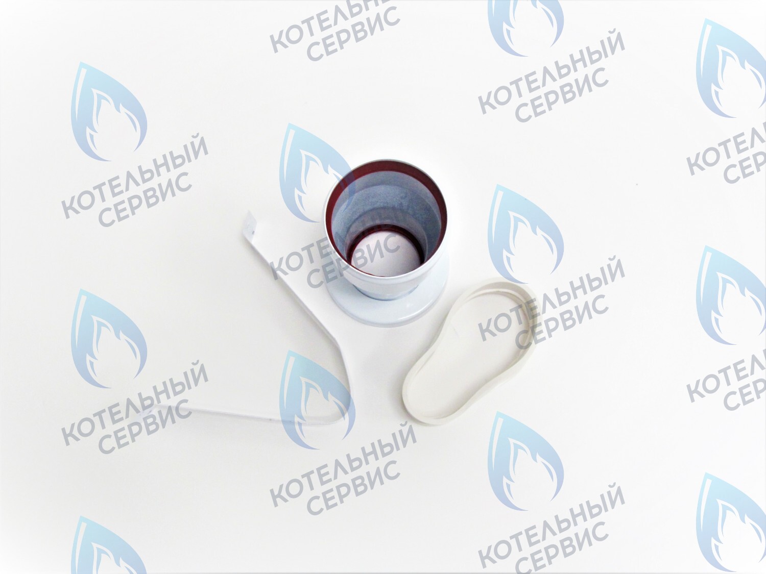 BX-001 Адаптер для раздельной системы от 60/100 на D 80-газоход (Baxi, Ariston, и др.) (BX-001) в Орске