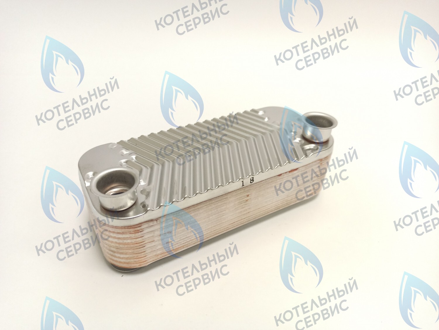 3318112100 Теплообменник ГВС 350-400 (18 FIN) DAEWOO MSC в Орске