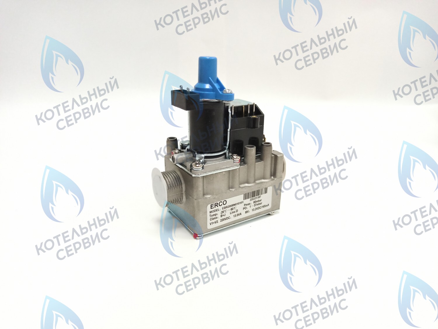 GV013 Газовый клапан ERCO EВR2008N 220VDC (постоянный ток) NevaLux 7211/7218/7224/8224/8624/8230, Alpenhoff Baden (15199008), Ferroli Fortuna Special (NG) (39899008), KoreaStar Bravo K (NG) (KS90299008) в Орске