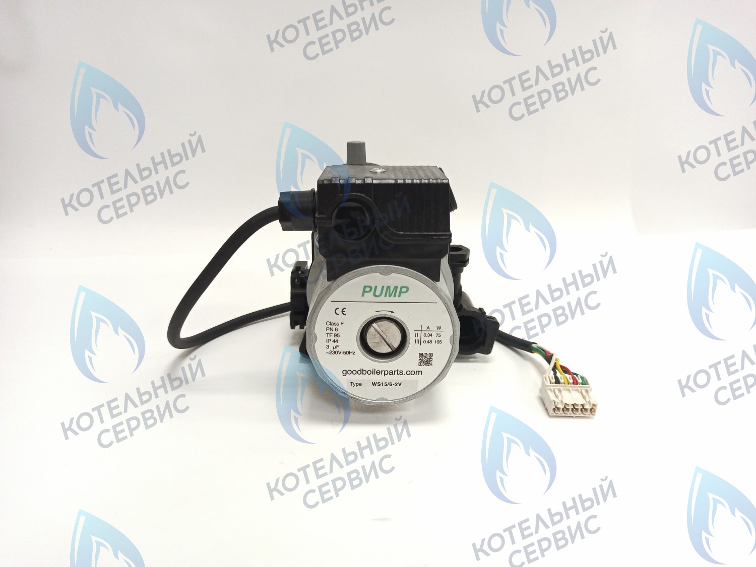 PMV01AW60-GW105-5PIN-Комп Насос циркуляционный  WS15/6-2V (по часовой стрелке) PROTHERM Лев, Пантера V.18 (0020078492), Скат K13, Дельфин (0020094635), Скат V14 (0010025841) VAILLANT atmo/turboTEC 20-28 КВТ (0020213167, 0020005803), eloBLOCK (0020107584) (замена WILO VHSL15/6 HE-2 в Орске