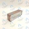 ES190W-000-20F-CH Теплообменник ГВС вторичный 20 пластин  VAILLANT atmoMAX/turboMAX VUW (065153) в Орске