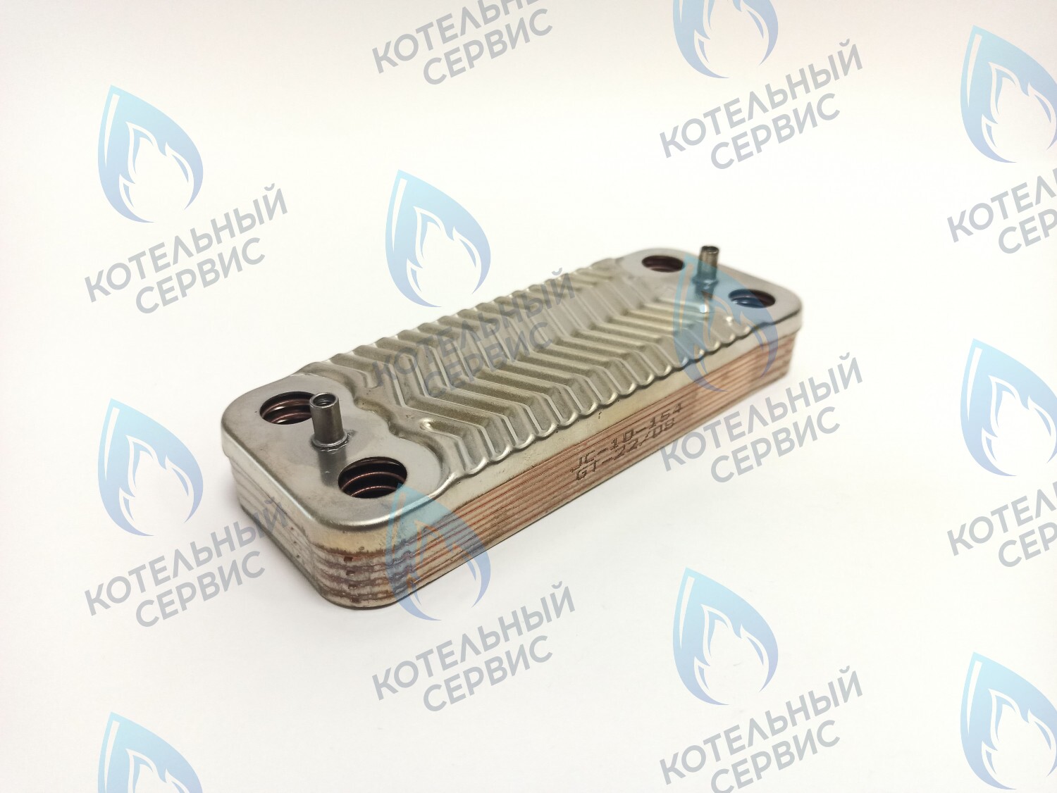 AB.08.02.0013 Вторичный теплообменник ГВС (пластинчатый) MIZUDO MAESTRO LUX M11- М24T,  MAESTRO GEM M24T, NEAT OPEN M24, LITE COMFORT M24HP, STYLE LUX М17Т- М24Т, CLASSIC М17H- М24HP в Орске