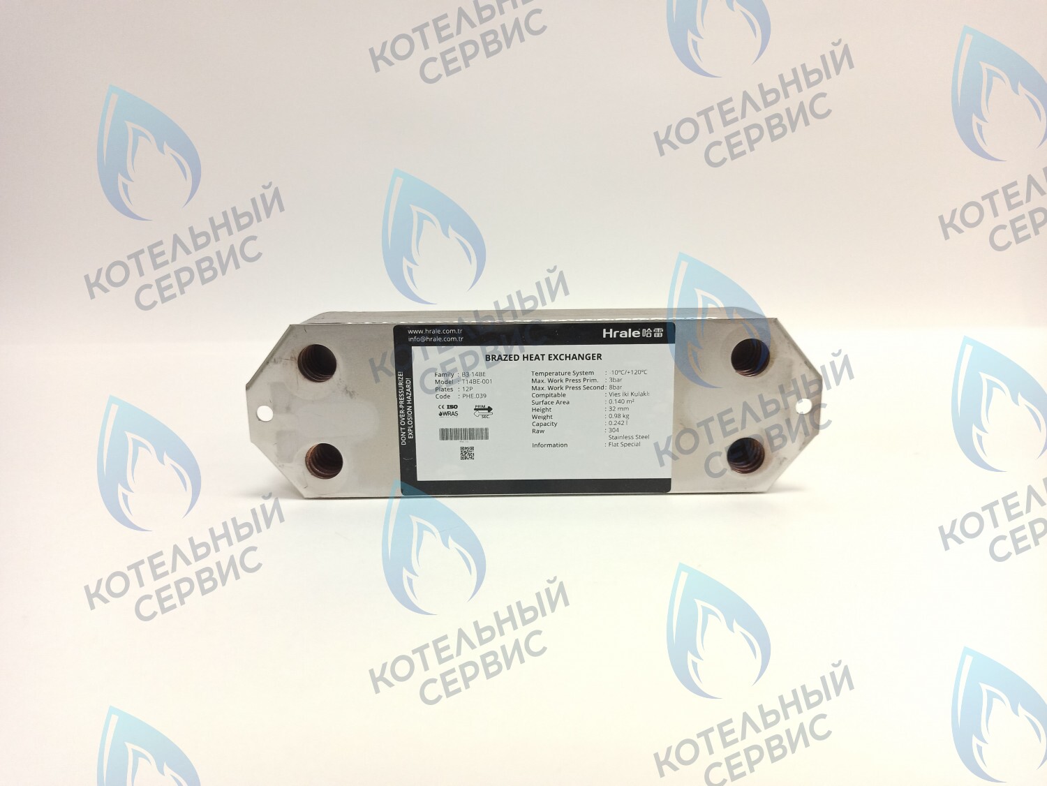 ES210X-215-12F-HR Теплообменник ГВС вторичный 12 пластин VIESSMANN Vitopend 100-W WH0A (7822799, 7826465) в Орске