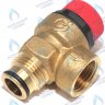 255000001 КЛАПАН ПРЕДОХРАНИТЕЛЬНЫЙ 3 БАР TIME MAX (SAFETY 3 BAR VALVE) ITALTHERM в Орске