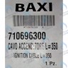 710696300 кабель электрода зажигания BAXI в Орске