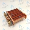 EM021-142-02-Фитинг-Комп Теплообменник отопления с фитингами (142 мм) 67 FIN (100 HSG/ICH/MSC) DAEWOO в Орске