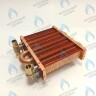 EM021-142-02-Фитинг-Комп Теплообменник отопления с фитингами (142 мм) 67 FIN (100 HSG/ICH/MSC) DAEWOO в Орске