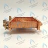 EM021-142-02-Фитинг-Комп Теплообменник отопления с фитингами (142 мм) 67 FIN (100 HSG/ICH/MSC) DAEWOO в Орске
