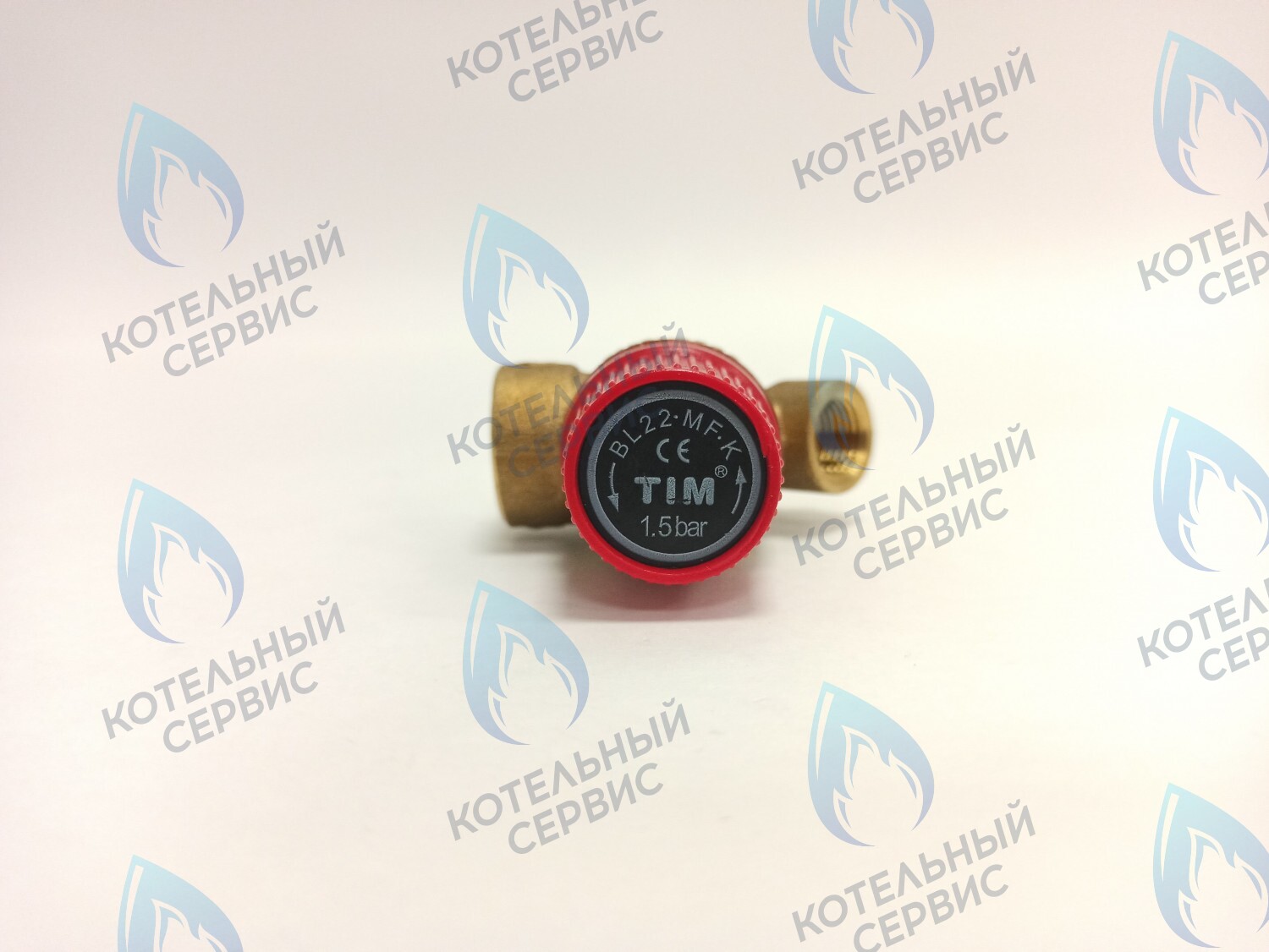  Клапан предохранительный с манометром TIM 1/2x1,5 бар (BL4802-1.5) в Орске