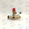 GGT014 Трехходовой клапан в сборе BAXI ECO NOVA, ECO Classic (63104100551P) в Орске