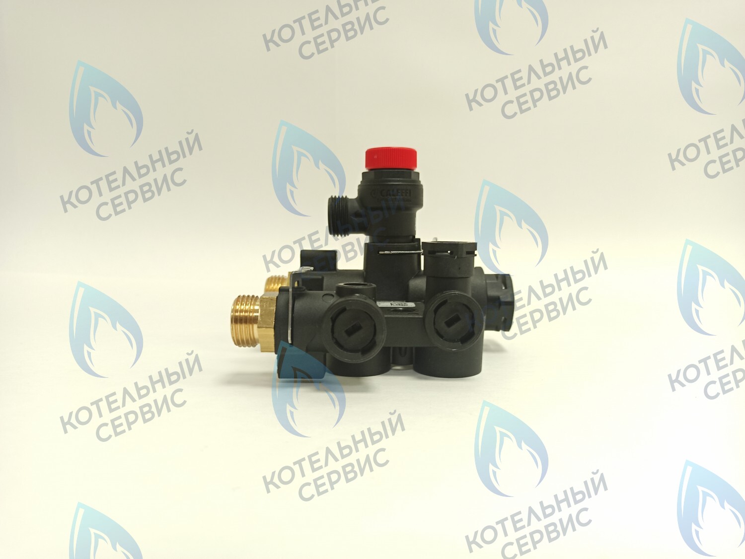 NUM00007 Гидроблок (левый) с картриджем трехходового крана (пластиковый) LIGHT 12кВт-24кВт, VARME 12кВт-18кВт (HH005B) FEDERICA BUGATTI в Орске