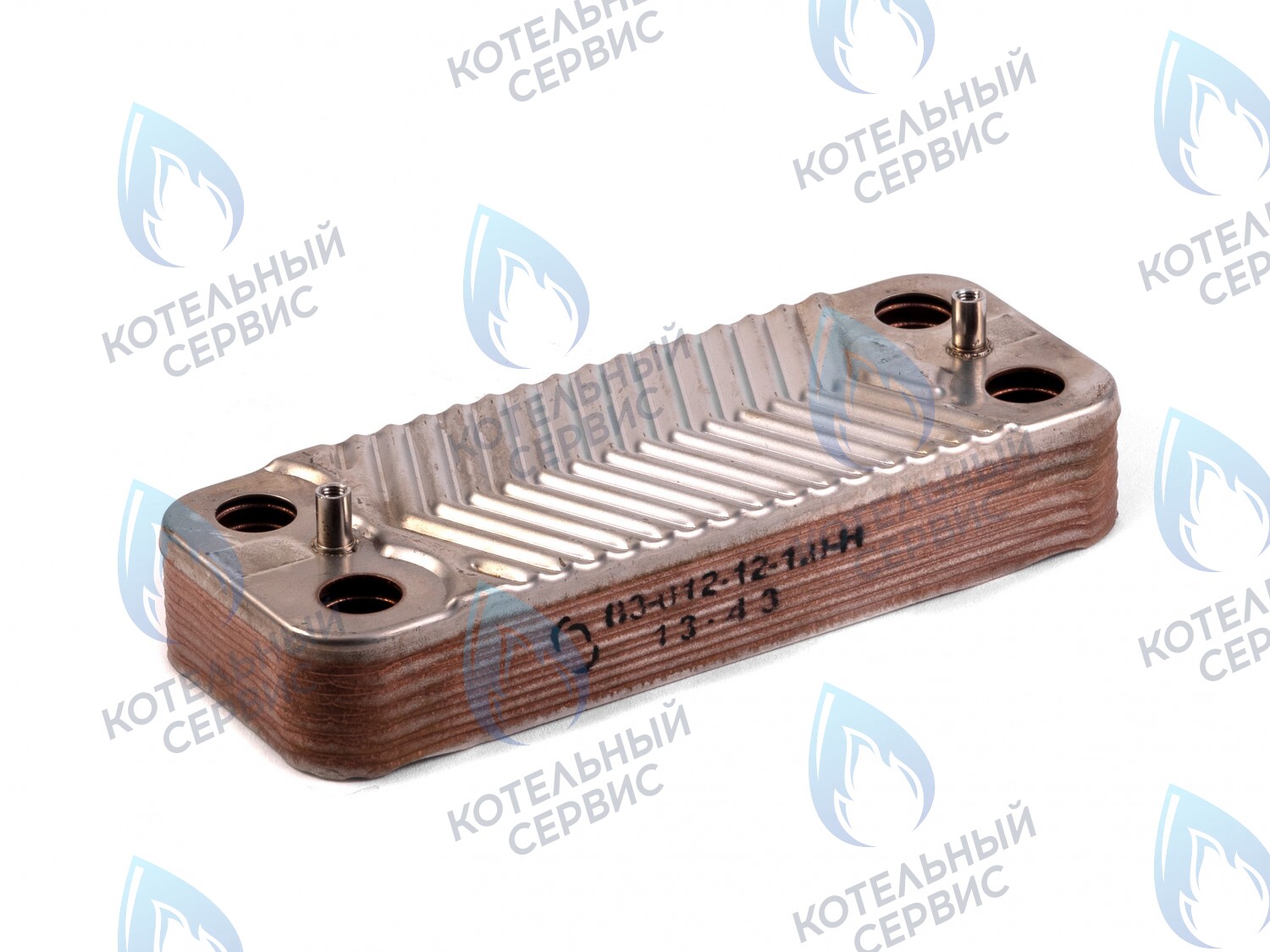 EC-044 Теплообменник ГВС вторичный 12 пластин ALPHATHERM SIGMA ECO PTD 14 / 18 / 24 (EC-044) в Орске
