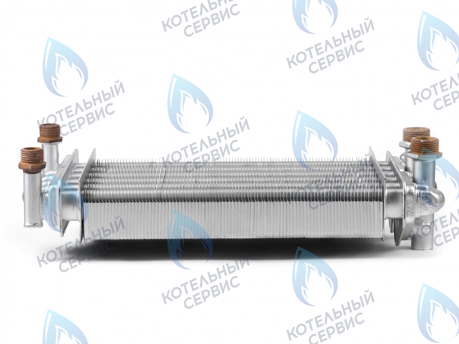 EB002-270 Битермический теплообменник 270мм ARISTON TX/T2 998619 (с двумя отверстиями под датчики температуры) в Орске