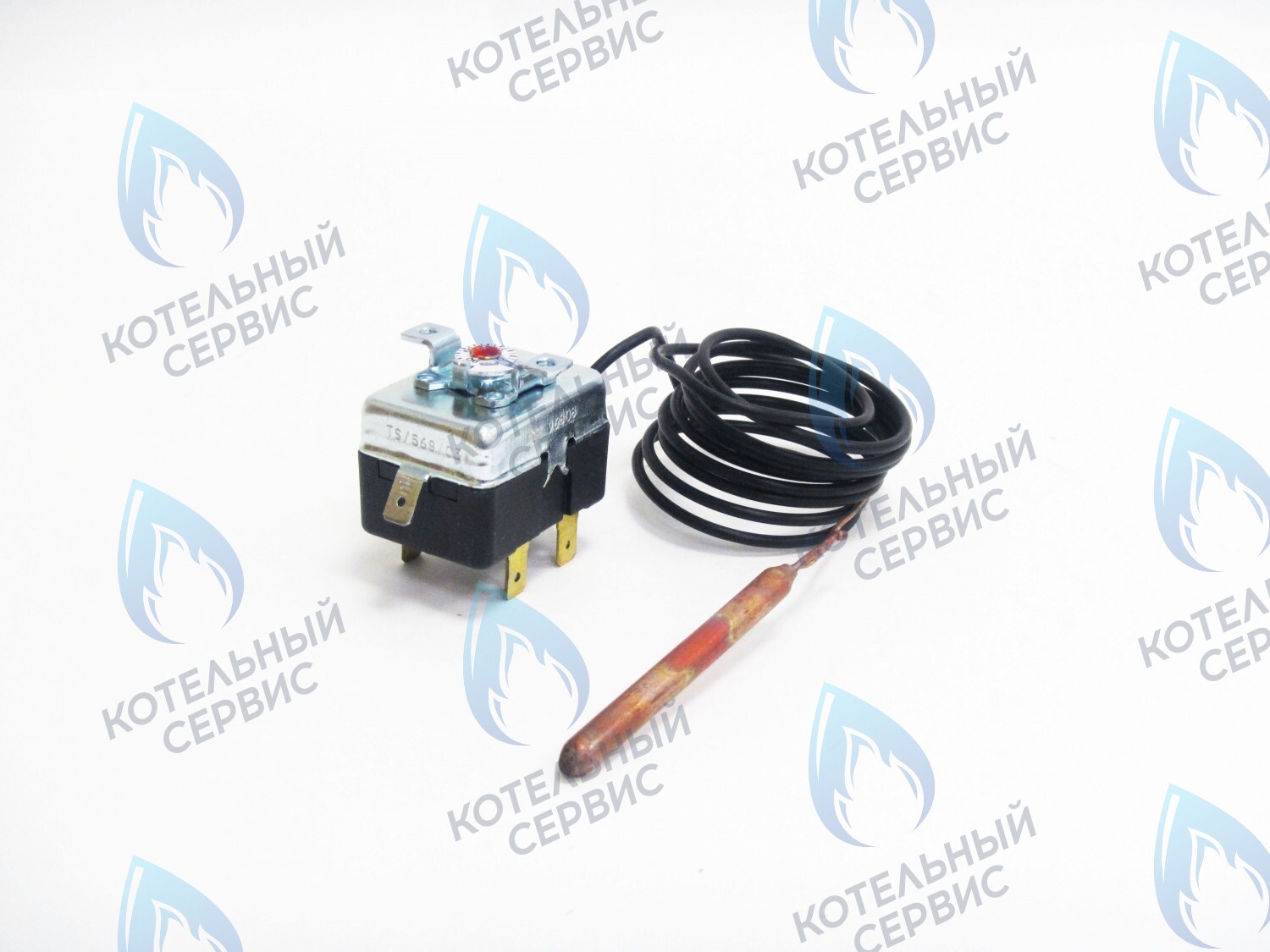 SS006 Термостат капиллярный аварийный 0-90 (3 контакта) (FANTINI TG-200) FERROLI (39817190) в Орске
