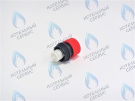 Верхняя пластиковая часть сбростного клапана 3 бар с центральным выступом (после 05.08г.) GAZLUX