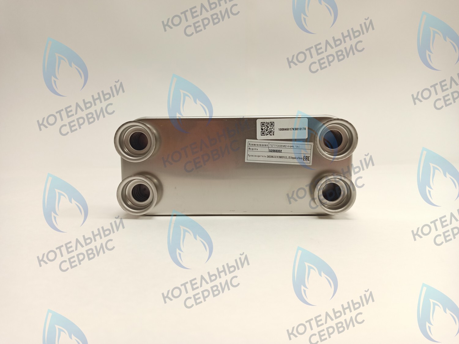 52060332 Теплообменник вторичный (ГВС) A24, D24 DAESUNG в Орске