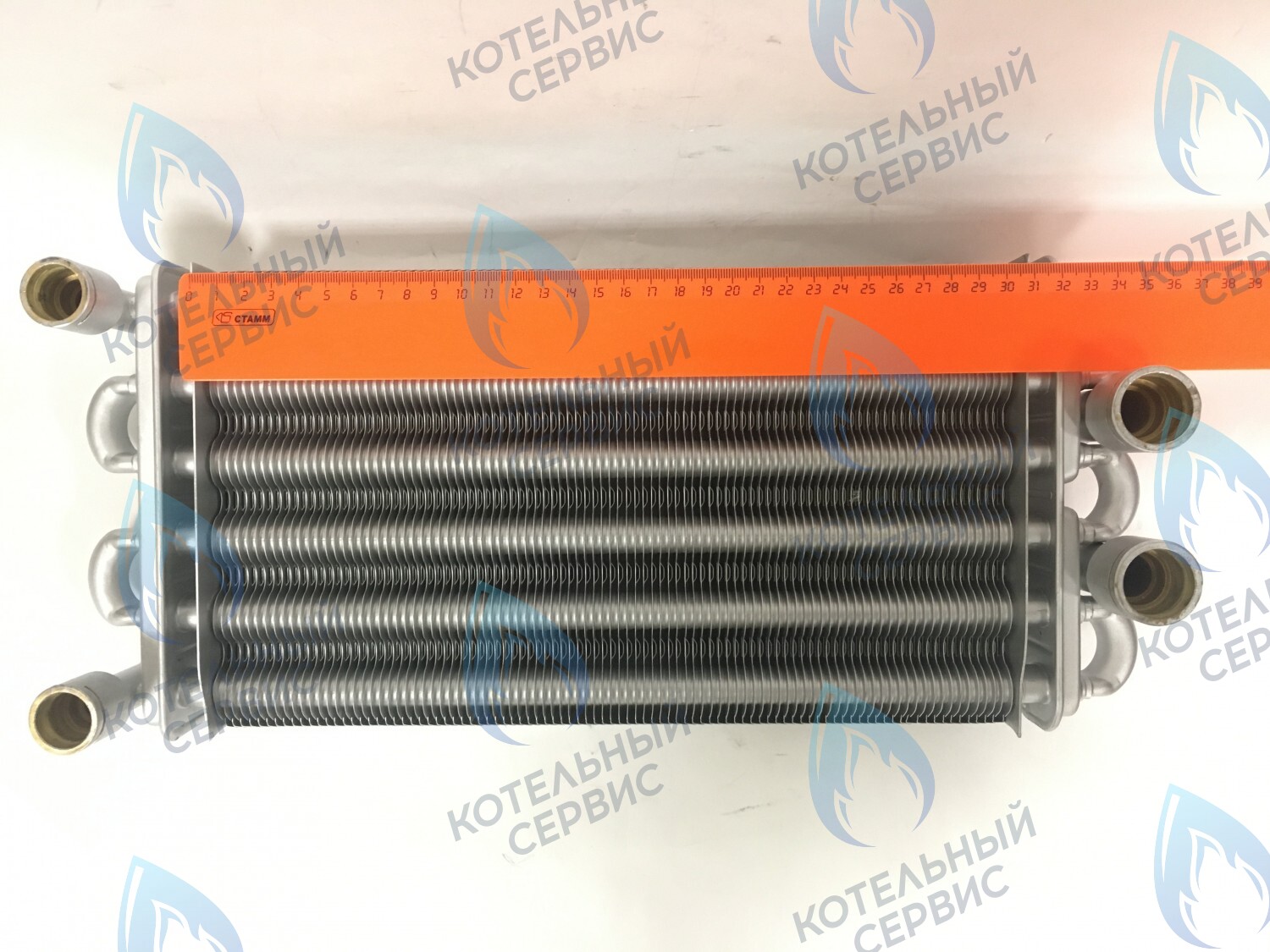 02-2003 Теплообменник битермический (310мм) 30кВт Premium GAZLUX в Орске