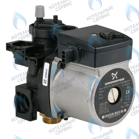 39818450 Насос циркуляционный GRUNDFOS 15-50  (39404220) FERROLI (может стоять насос WILO!) в Орске