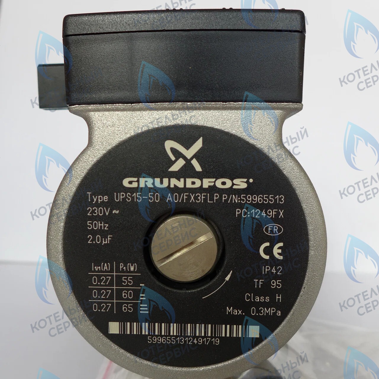 39818450 Насос циркуляционный GRUNDFOS 15-50  (39404220) FERROLI (может стоять насос WILO!) в Орске