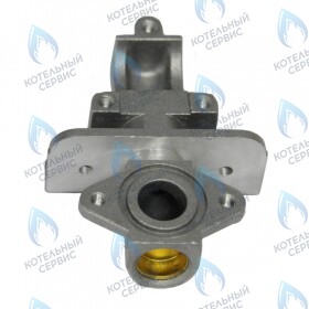 Фланец с прокладкой рампы подачи газа в сборе BAXI