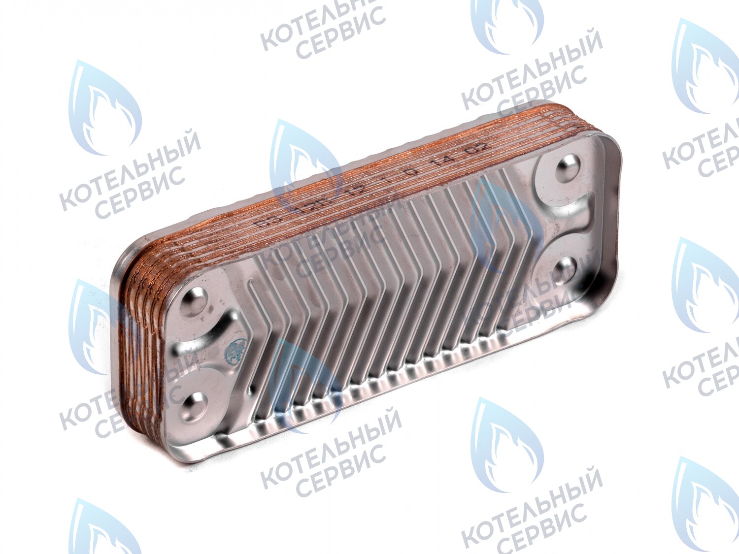 L47240 Вторичный теплообменник（ГВС）24кВт optima (12 пластин, для котлов после 07/2013) (по диагонали) ROC в Орске