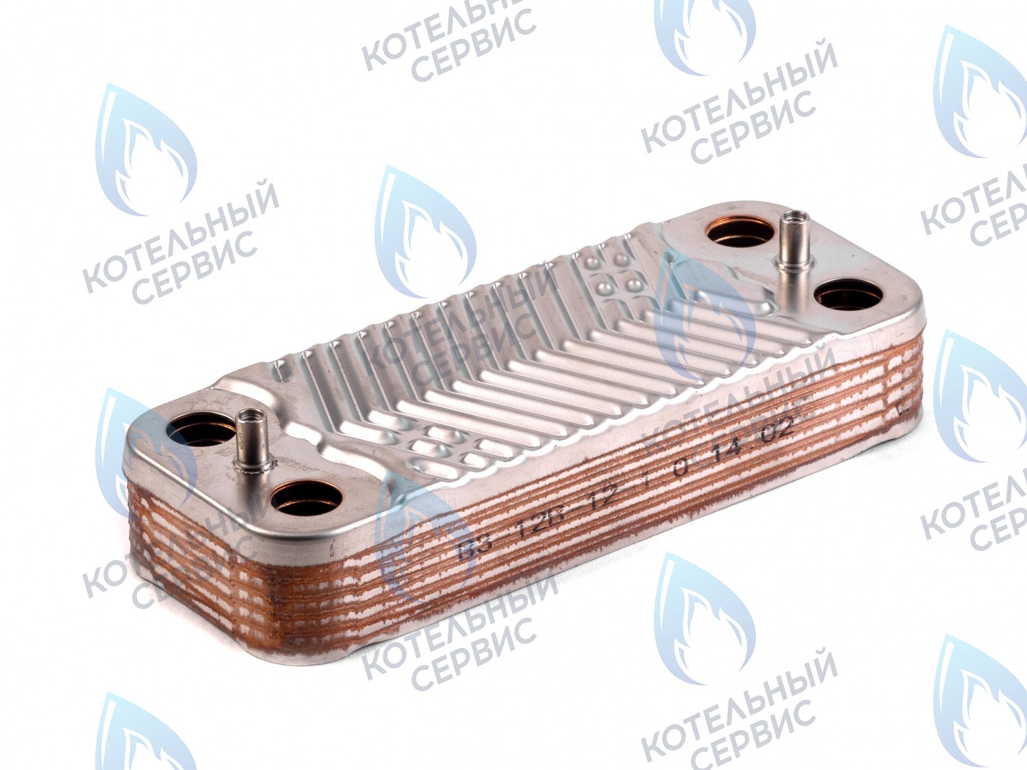 L47240 Вторичный теплообменник（ГВС）24кВт optima (12 пластин, для котлов после 07/2013) (по диагонали) ROC в Орске
