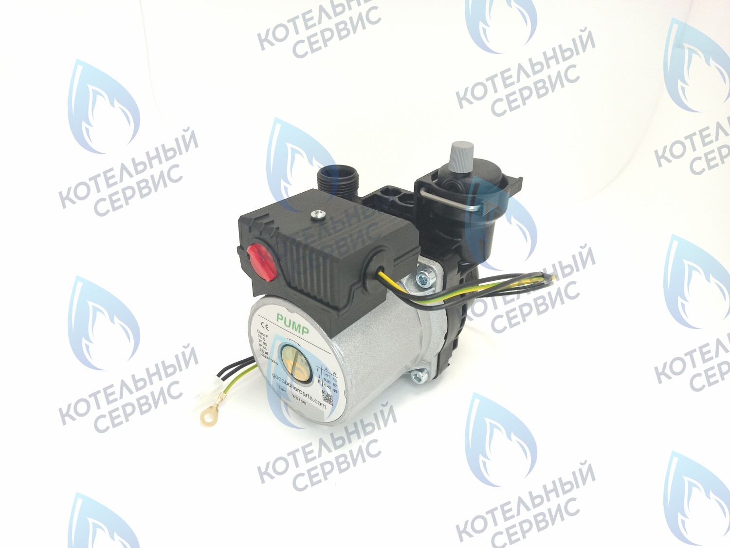 PM002AW50-GW95-N-Комп Циркуляционный насос в сборе PUMP WS15/5 с проводом вариант замены насоса Navien Deluxe, Ace, Atmo, 30000469A, 30000469B. в Орске