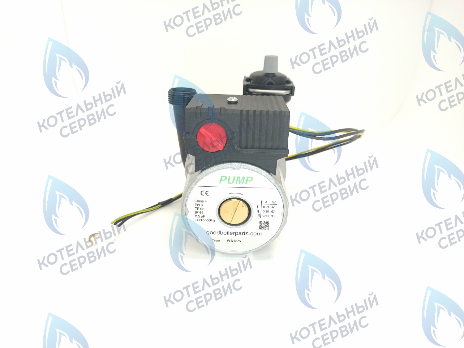 PM002AW50-GW95-N-Комп Циркуляционный насос в сборе PUMP WS15/5 с проводом вариант замены насоса Navien Deluxe, Ace, Atmo, 30000469A, 30000469B. в Орске