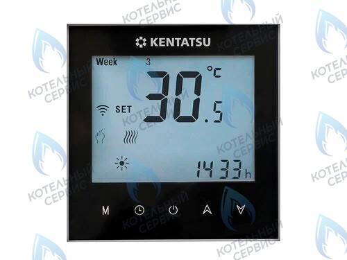 KCB-01GC Комнатный термостат сенсорный WI-FI KENTATSU (чёрный) в Орске