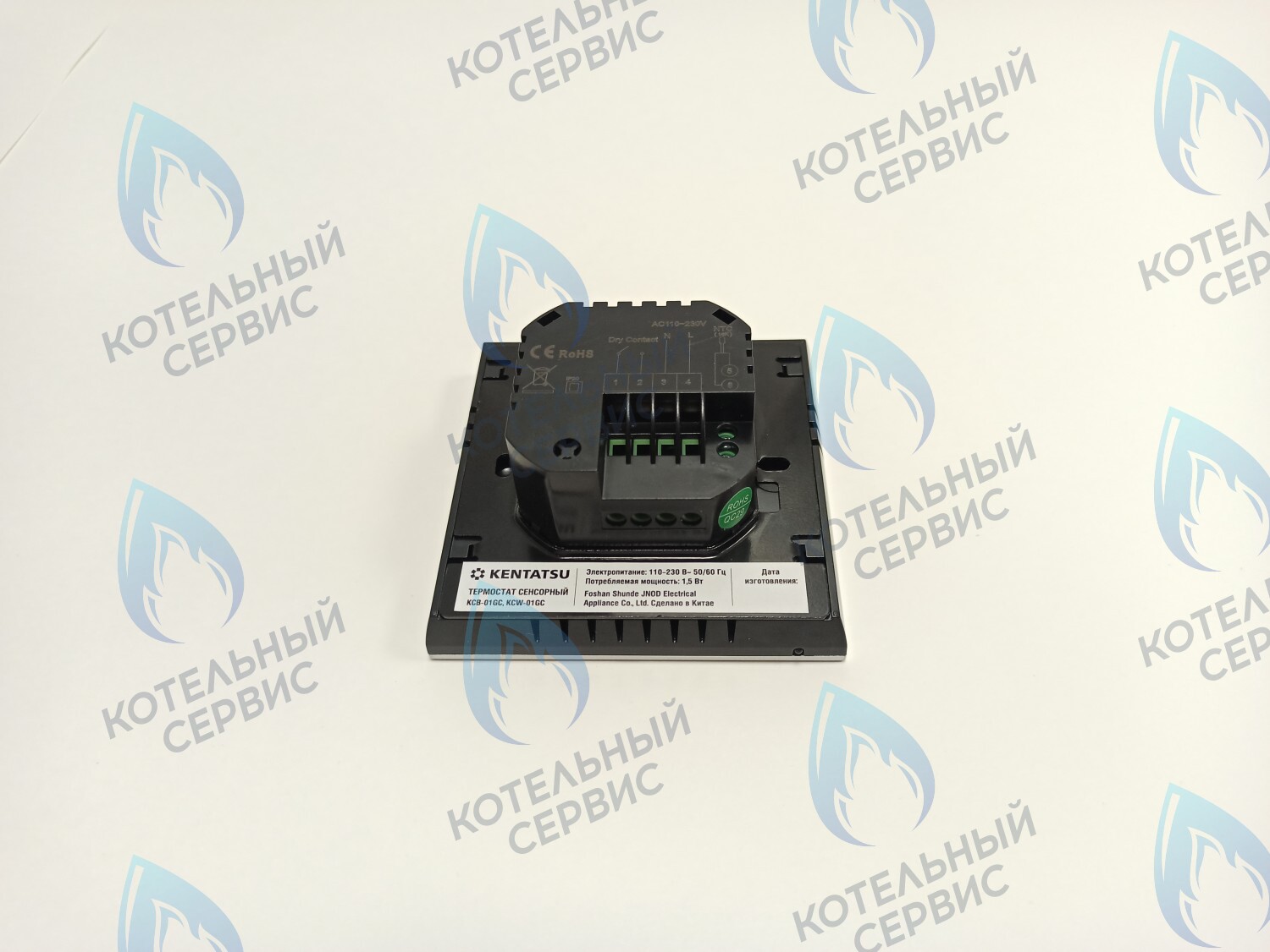 KCB-01GC Комнатный термостат сенсорный WI-FI KENTATSU (чёрный) в Орске