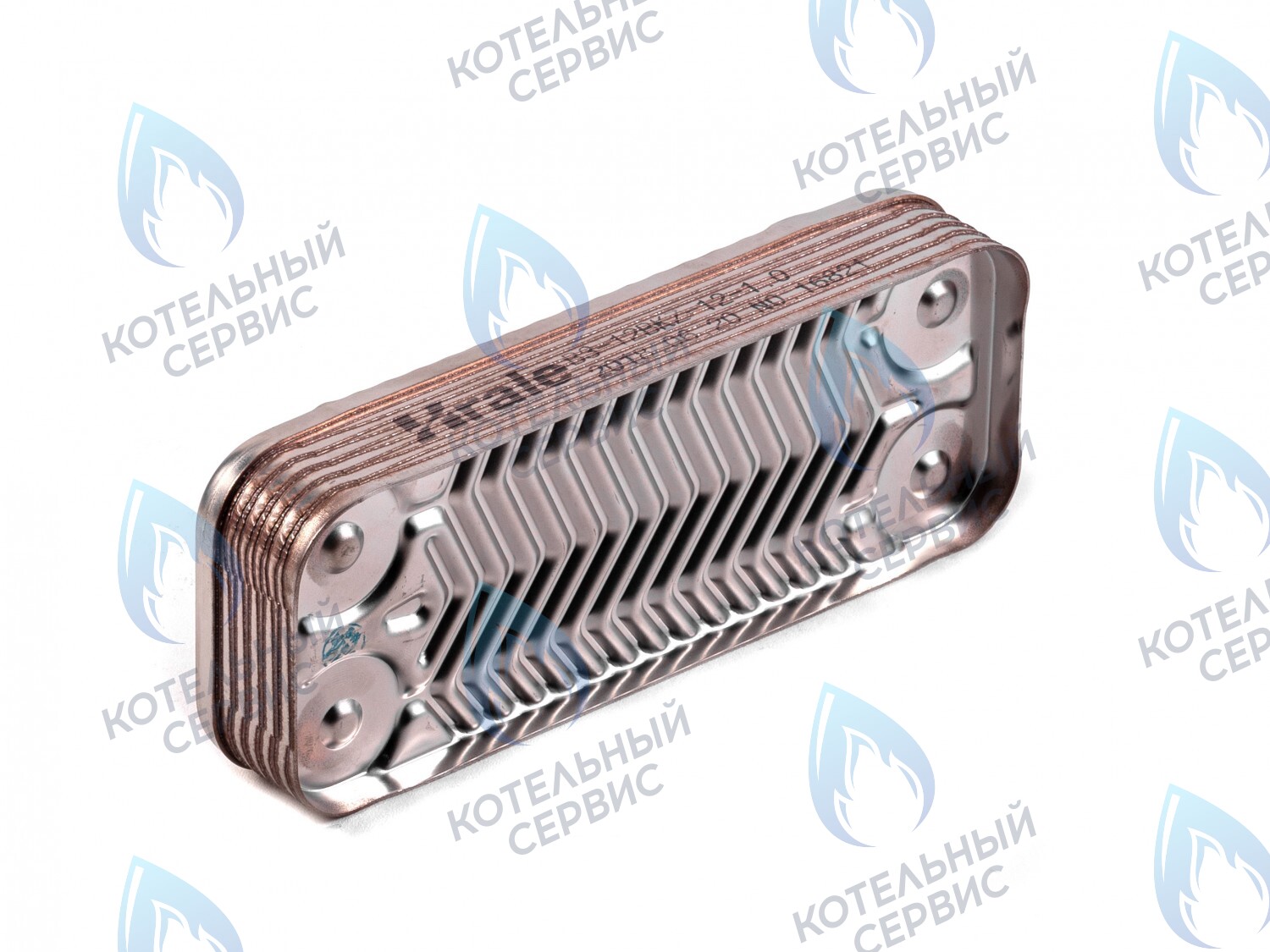 CB11030071 Теплообменник вторичный (ГВС) 12 пластин (CB11030032) ELSOTHERM в Орске
