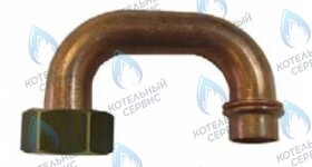 Труба входа ГВС 21000 6066 06800 NEVALUX