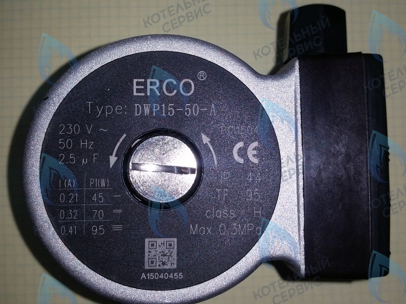 19641 Циркуляционный насос (против часовой) ERCO DWP15-50-A NEVALUX-8618 в Орске