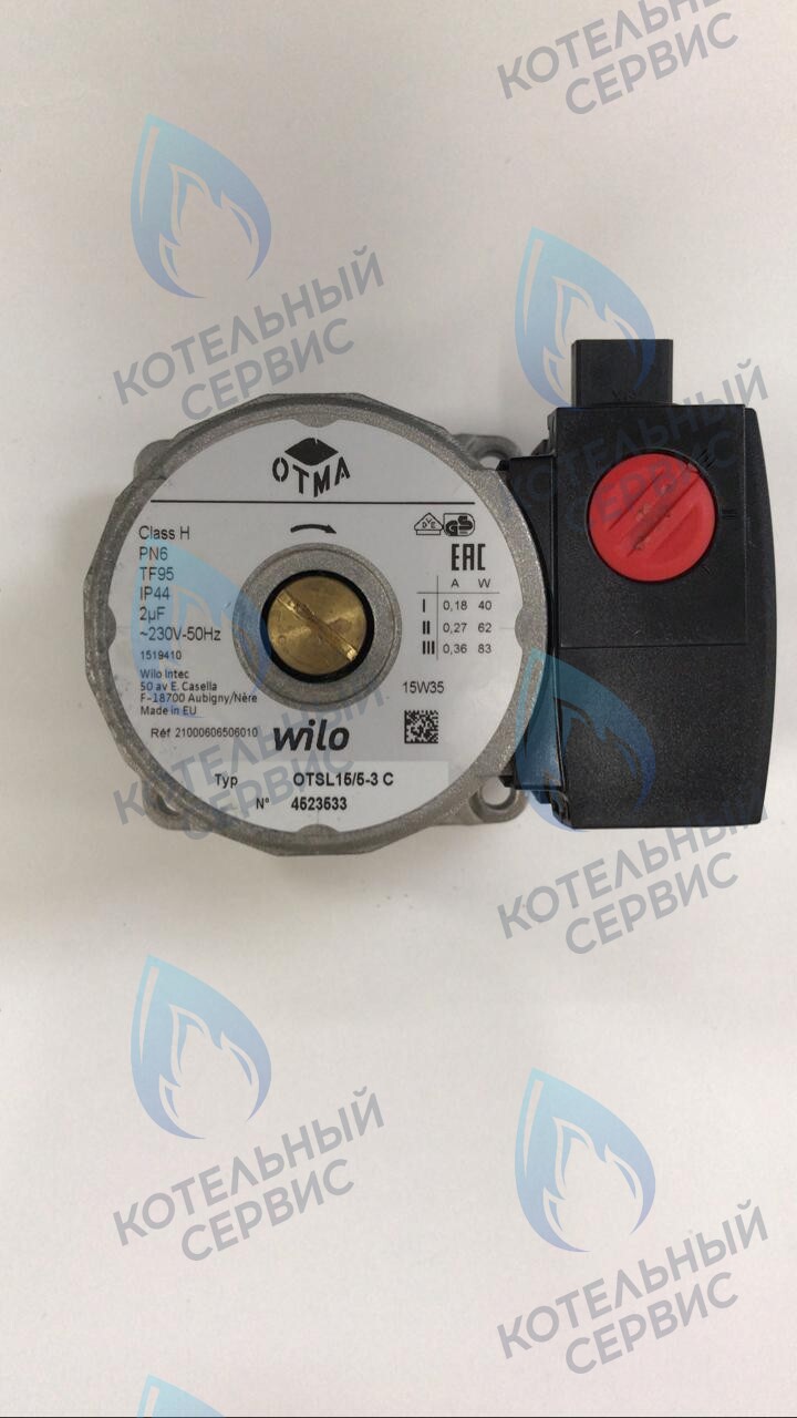 26338 Насос циркуляционный WILO OTSL 15/5/3 CRR9 NevaLux 7211, 7218, 7224 (втулка 35мм, колесо 68/30мм) 21000606506910 в Орске