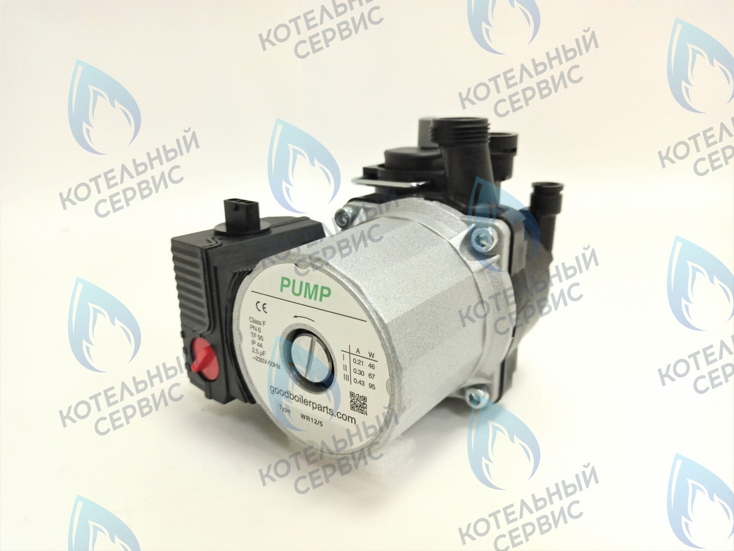 PMB60AW50-GW95R-Комп Насос циркуляционный 12/5 95w BOSCH WBN2000/WBN6000, BUDERUS U072 (87186481810) в Орске