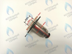 Втулка ротор насоса (по часовой стрелке) аналог WILO 15/6 (втулка 40мм, колесо 72/30мм)