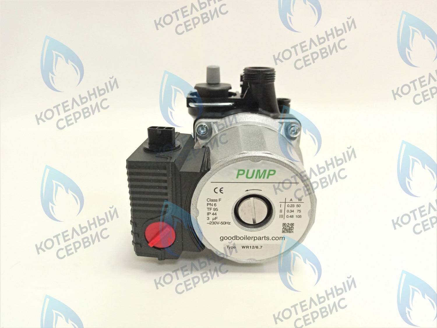 PMB60AW67-GW105R-Комп Насос циркуляционный 12/6.7 105w BOSCH WBN2000/WBN6000, BUDERUS U072 (87186450600) в Орске
