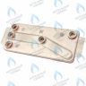 440016701 Теплообменник ГВС RINNAI K12/16 в Орске
