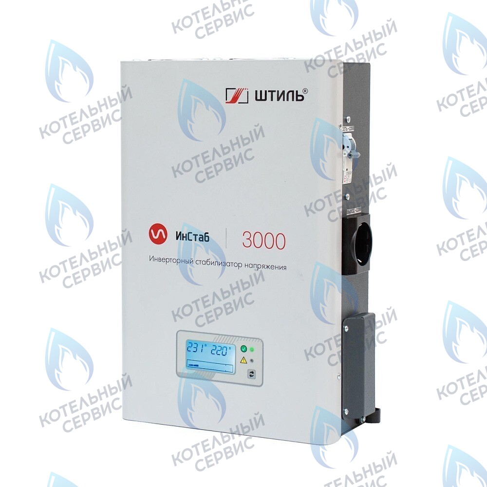 IS3000 (230В) Стабилизатор однофазный Штиль ИнСтаб IS3000 (230В) (3000 ВА/2500 Вт, инверторный) в Орске