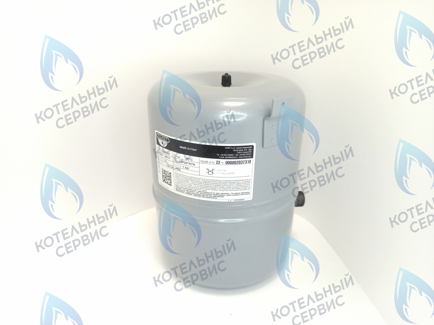 ET016-06L-ZM Расширительный бак 6л. 1/2" (круглый) FONDITAL (6VASOESP20) в Орске